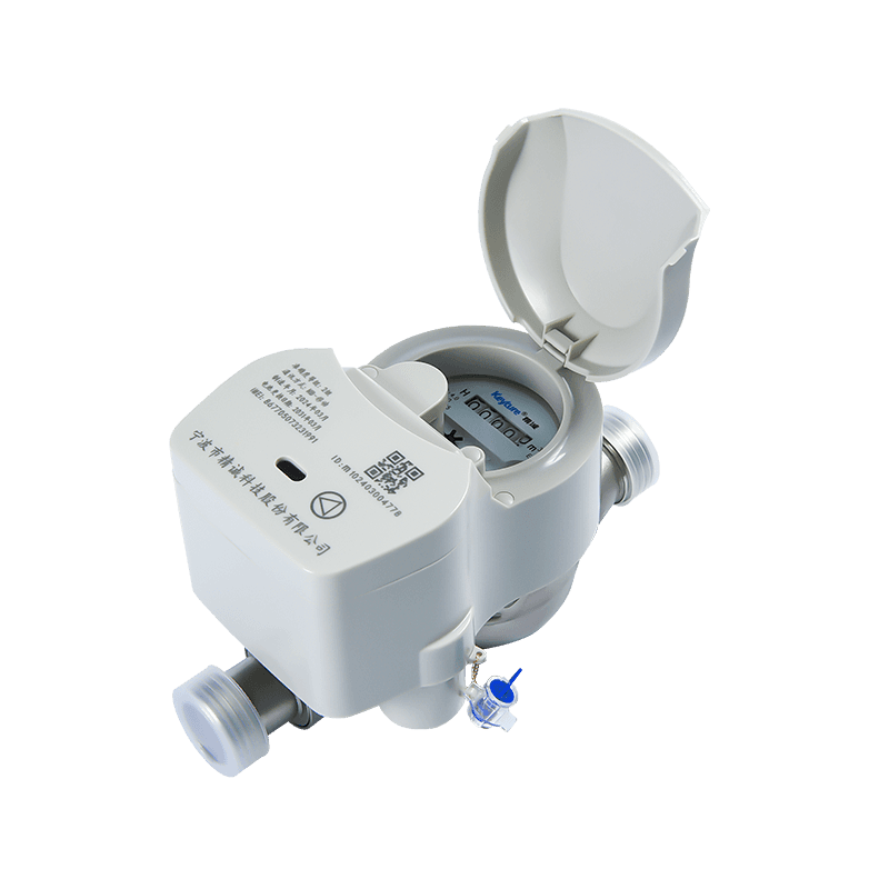 Roestvrije draadloze externe watermeter met kogelventiel