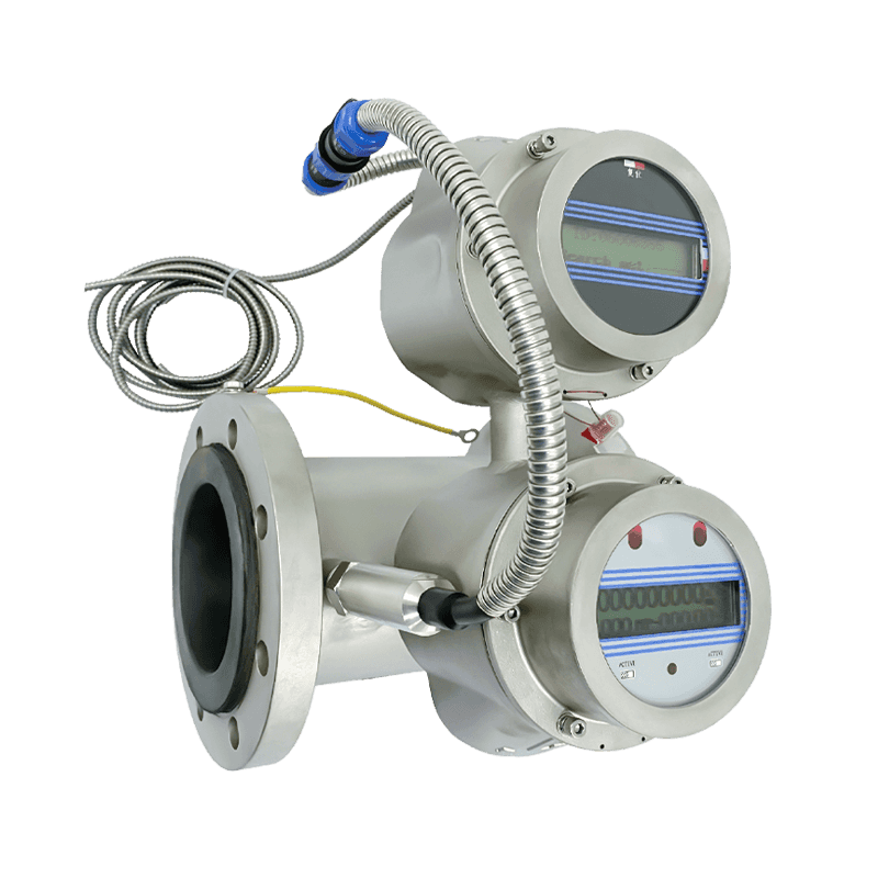 Hoogwaardige externe elektromagnetische roestvrijstalen slimme watermeter om de volumestroom van vloeistoffen in pijpleidingen te meten